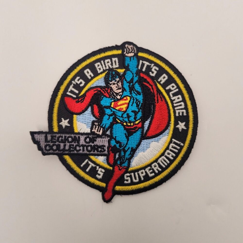 Funko DC Legion of Collectors Superman Embroidered Patch